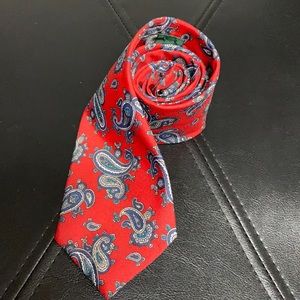 Club Room paisley red/blue men’s necktie